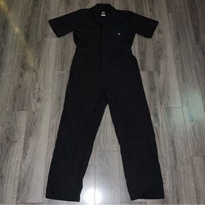 🦺 Dickies Jumpsuit Short sleeve Coverall - Black, size MR Medium Regular